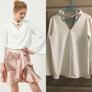 Storets pearl blouse
